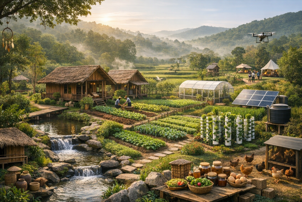 Farmstay trên đất nông nghiệp giúp khởi nghiệp 0 đồng