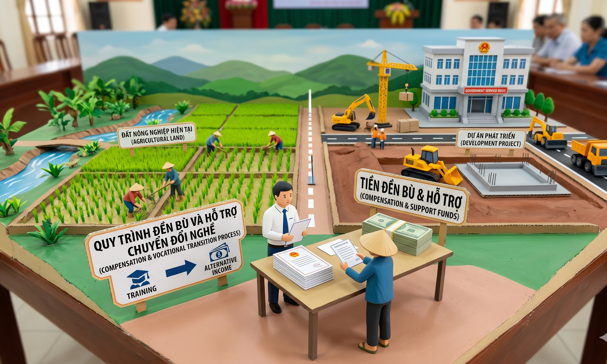 Đền bù đất nông nghiệp