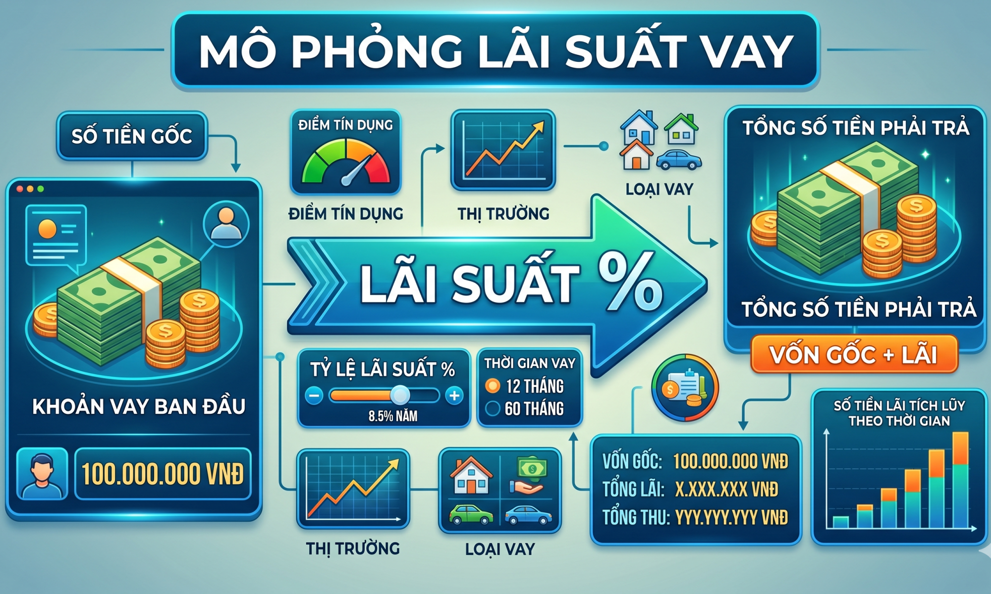 lãi suất vay