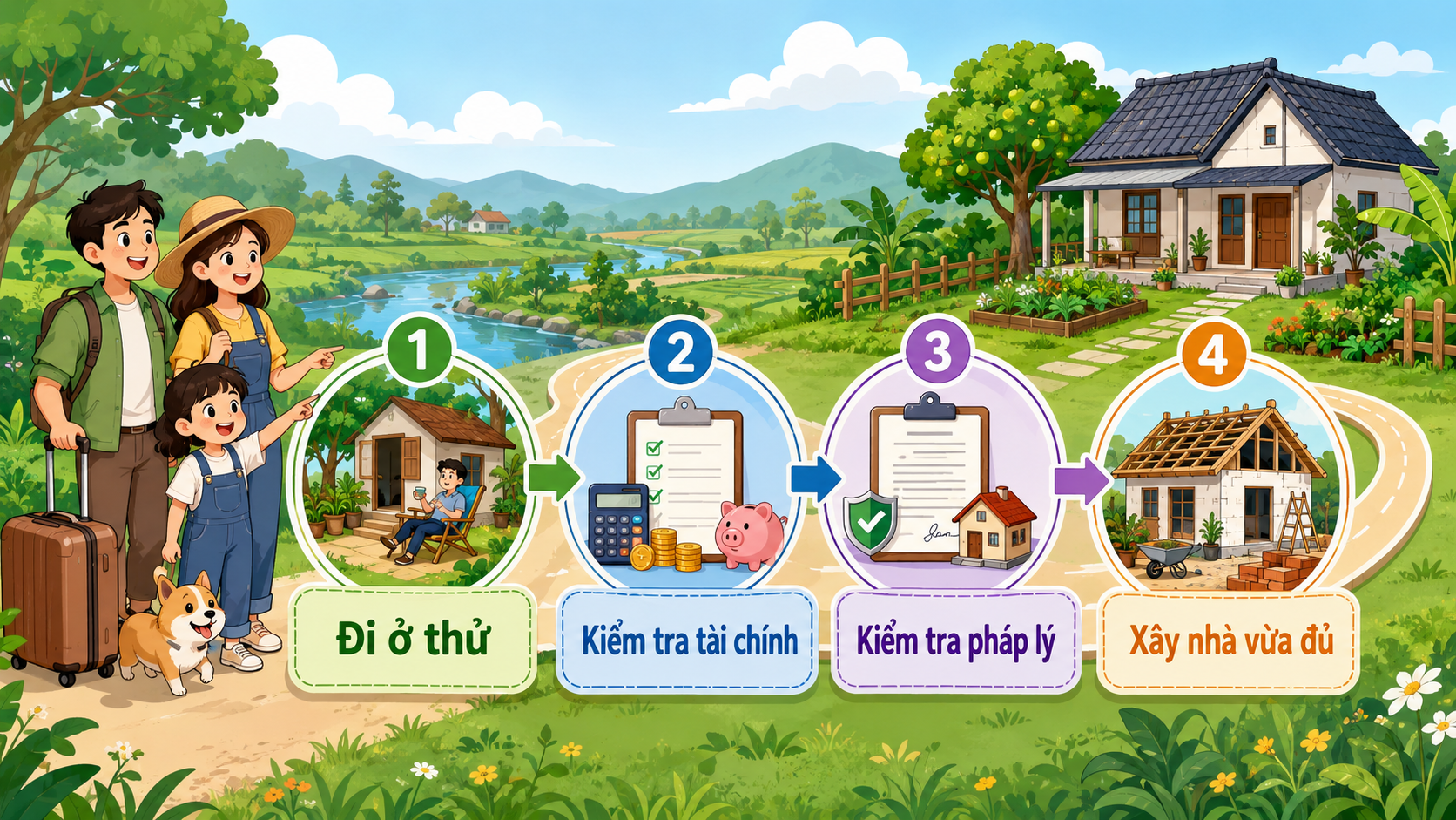 Lộ trình an toàn khi mua đất Khánh Hòa để bỏ phố về quê