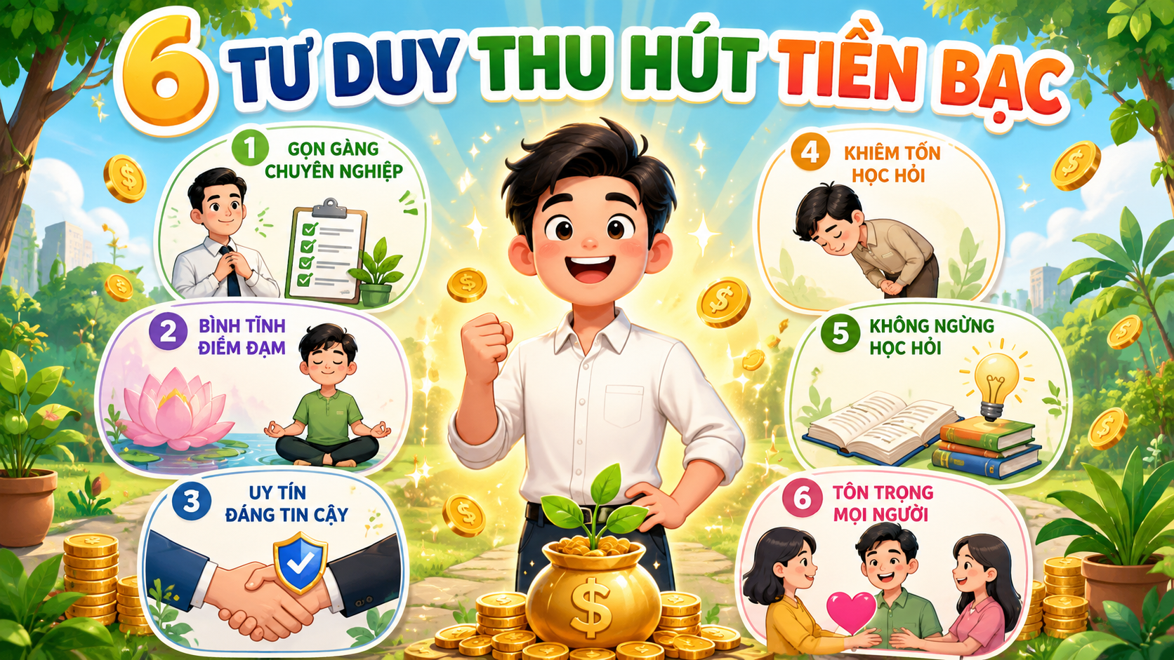 6 tư duy thu hút tiền bạc giúp an cư lạc nghiệp bền vững khi đầu tư đất nông nghiệp