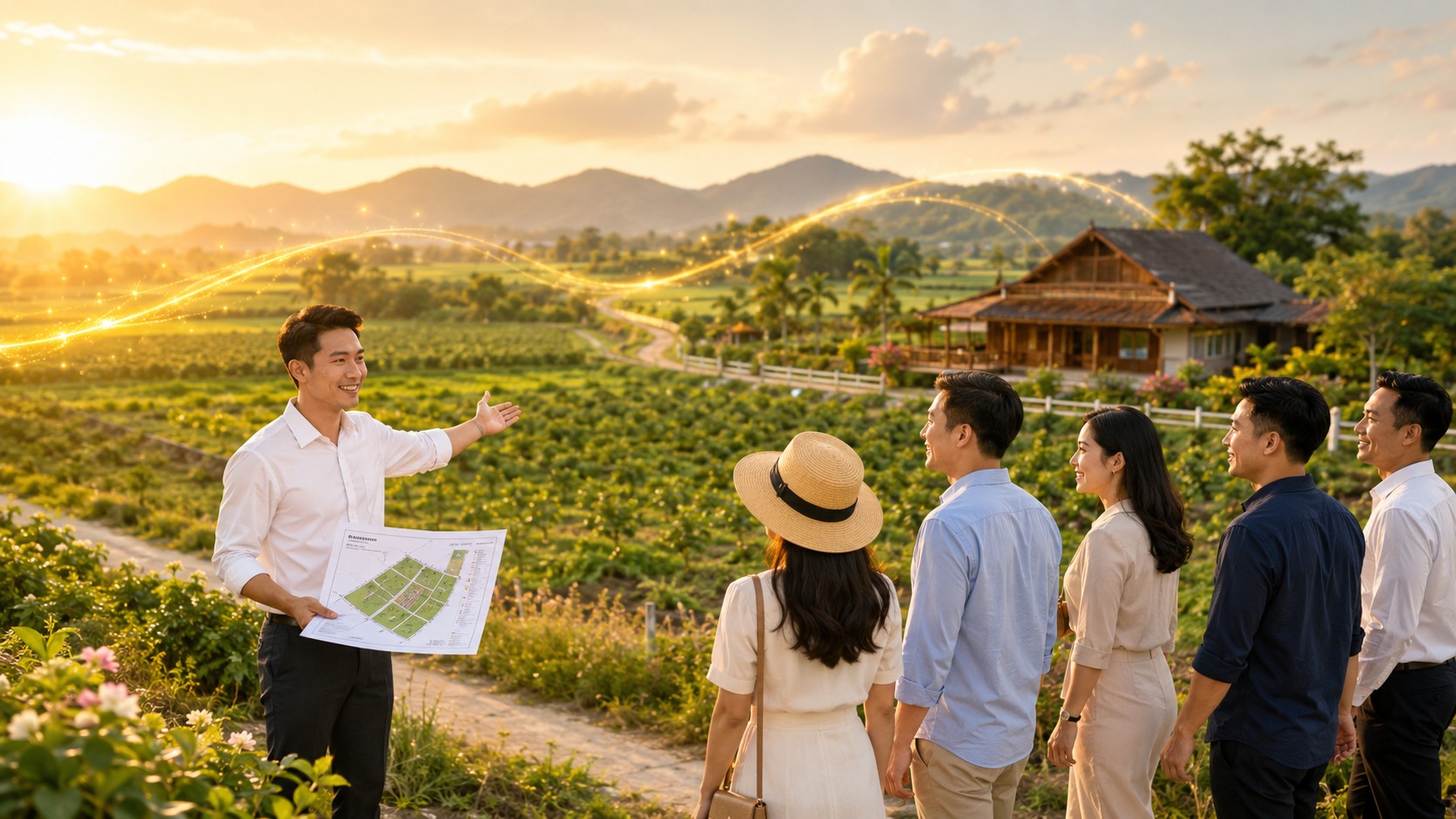 Bán đất nông nghiệp và bất động sản bằng Luật Hấp Dẫn