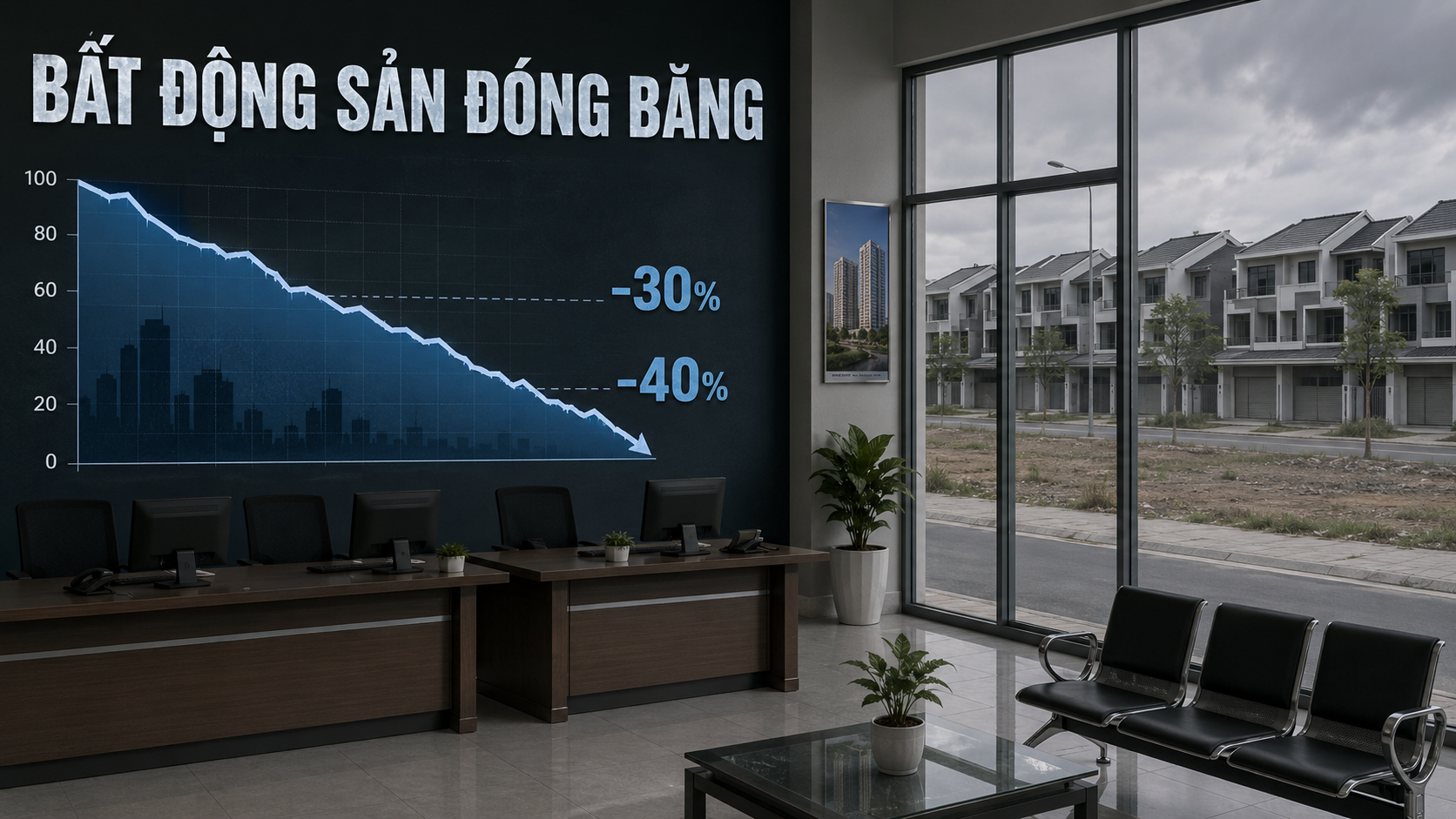 Bất động sản và đất nông nghiệp đóng băng vì lãi suất cao, giá giảm 30-40%