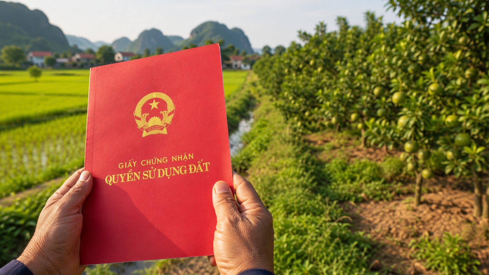 Chuyển đổi mục đích sử dụng đất nông nghiệp và sổ đỏ