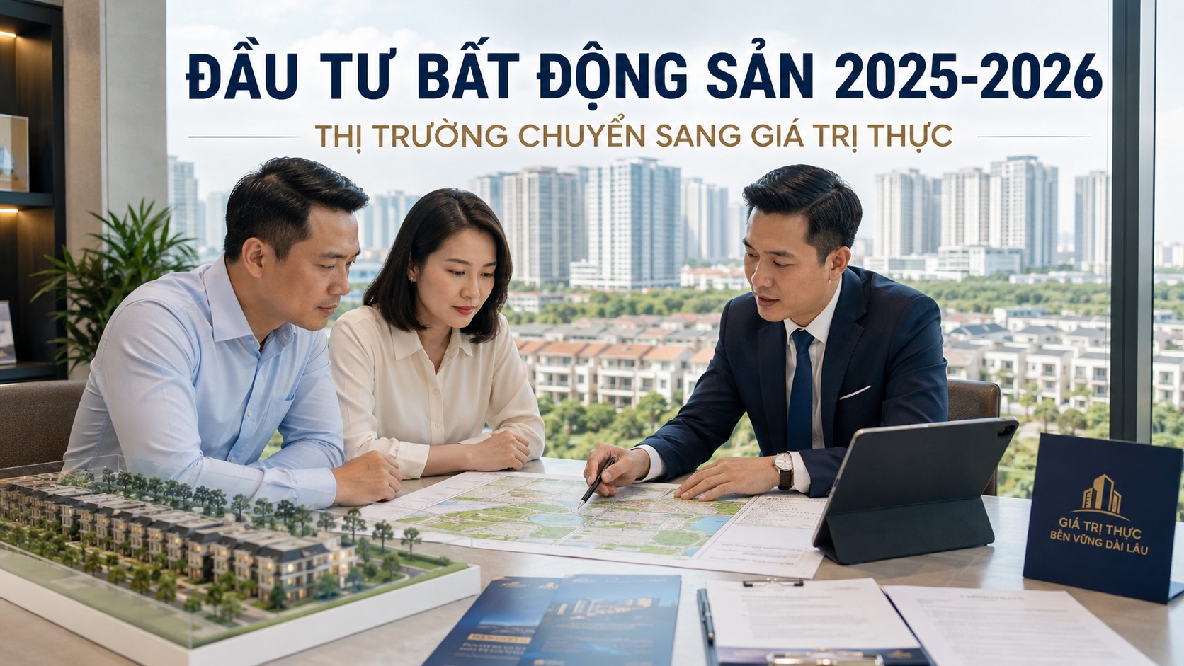 Đầu tư bất động sản 2025-2026 thị trường chuyển sang giá trị thực