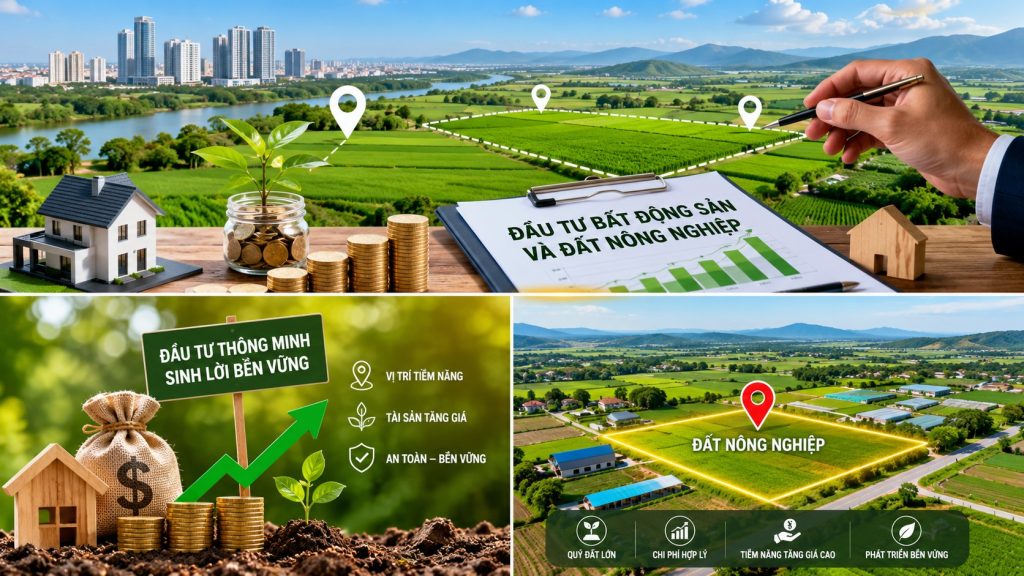 Đầu tư bất động sản và đất nông nghiệp: cơ hội, tiềm năng, giá trị bền vững