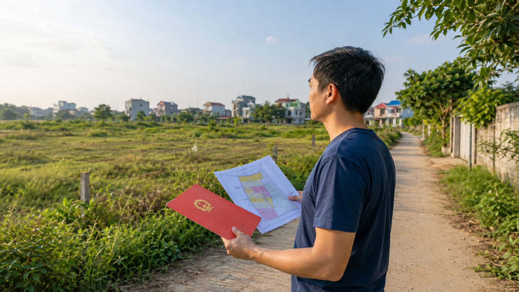 Nhà đầu tư kiểm tra pháp lý và quy hoạch khi đầu tư bất động sản vùng ven