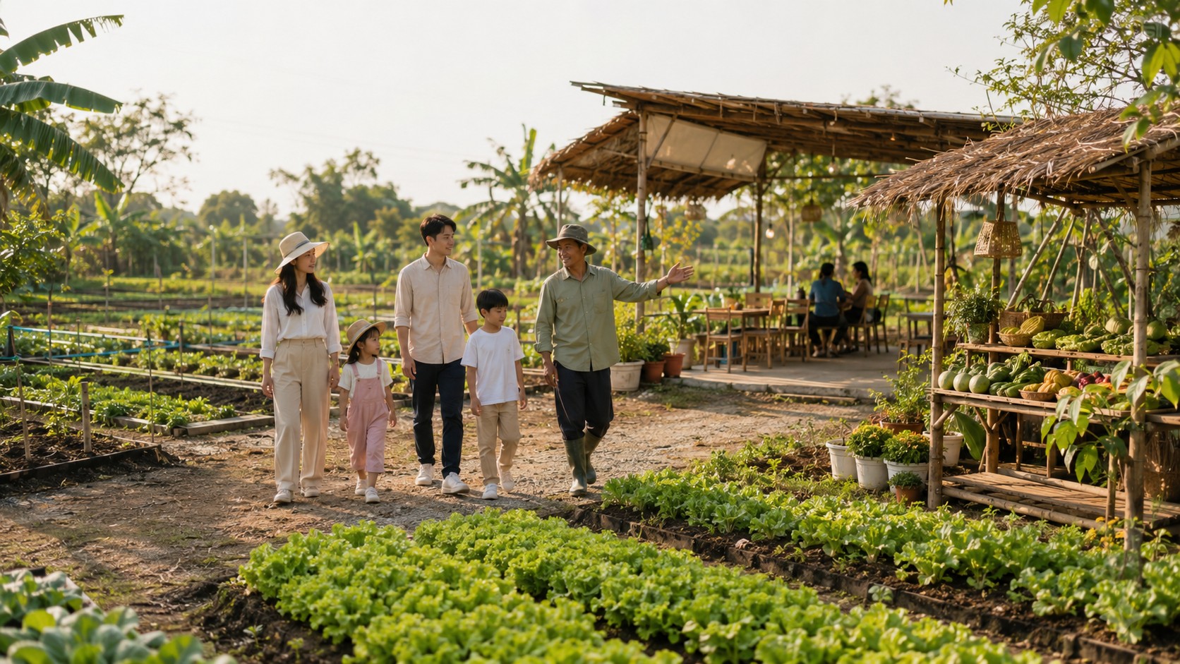 Mô hình farmstay du lịch sinh thái trên đất nông nghiệp