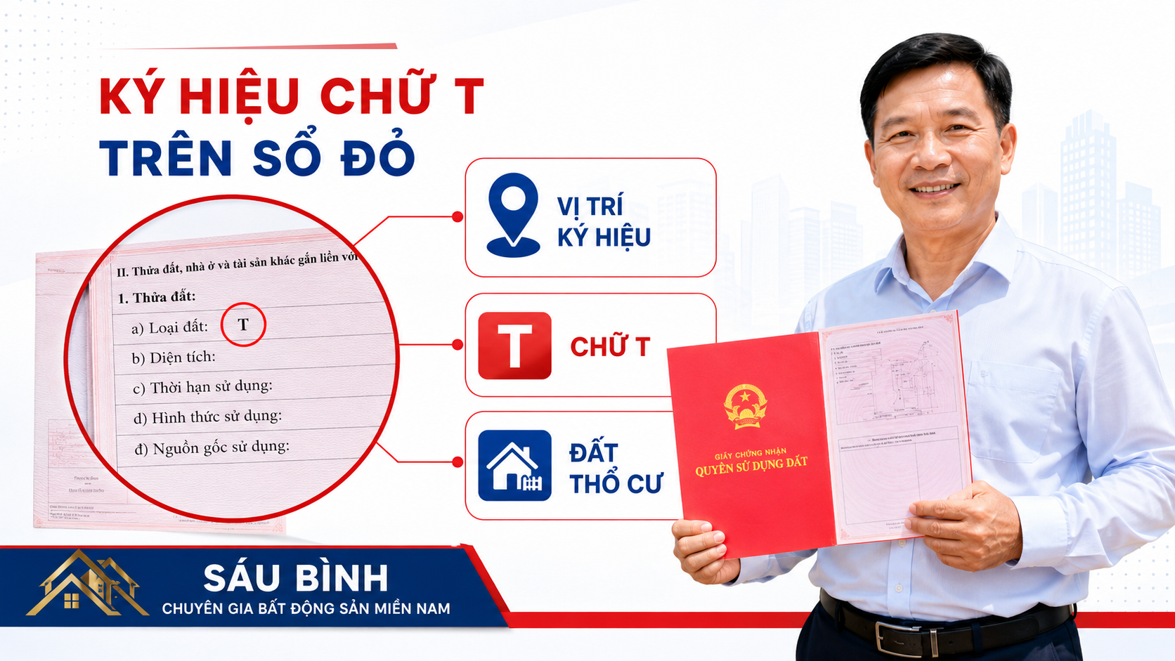 Ký hiệu chữ T trên sổ đỏ qua các thời kỳ và đất thổ cư