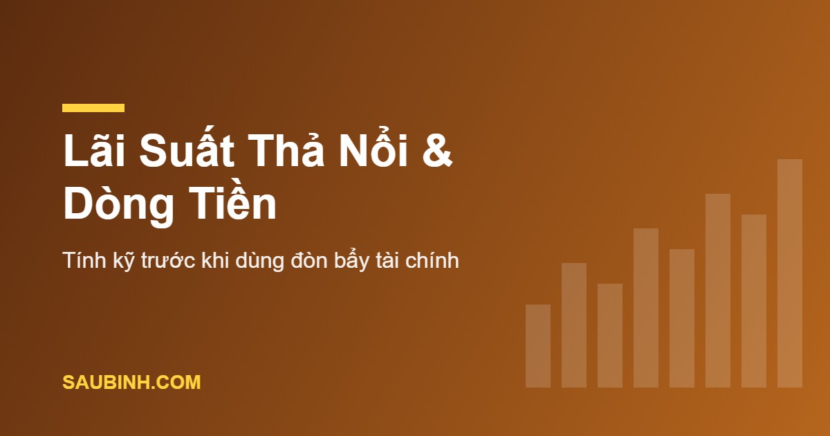 Lãi suất thả nổi và đòn bẩy tài chính