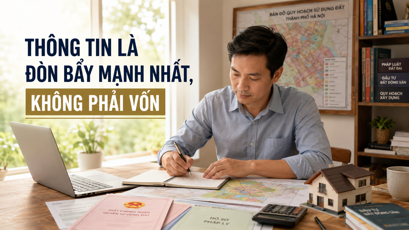 Nguyễn Hữu Tuyên và bài học đầu tư bất động sản: thông tin là đòn bẩy mạnh nhất, không phải vốn