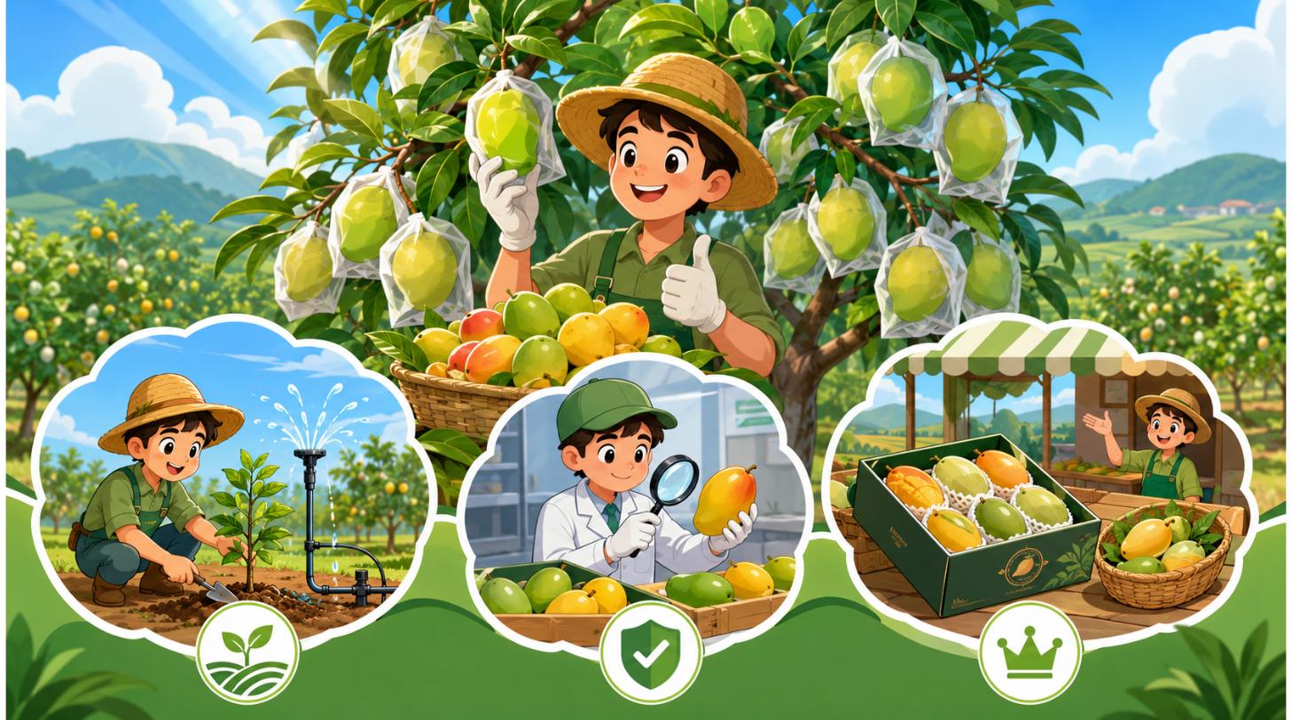 Ba trụ cột giúp đất nông nghiệp cho trái cây giá trị cao: kỹ thuật canh tác, kiểm soát chất lượng và thương hiệu