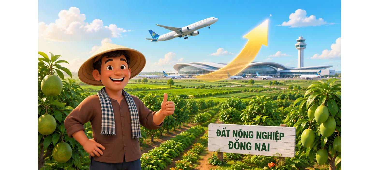Đất nông nghiệp Đồng Nai đón cơ hội từ sân bay Long Thành
