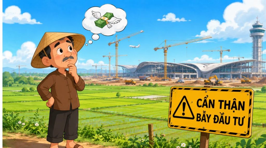 Đất Nông Nghiệp Sân Bay Long Thành - cảnh báo bẫy đầu tư cho bà con nông dân