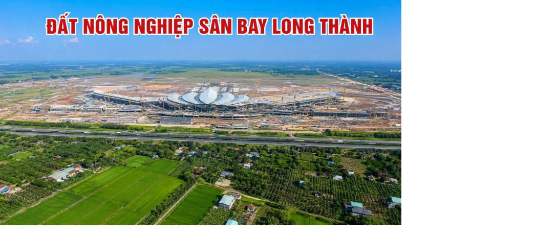 Đất nông nghiệp sân bay Long Thành nhìn từ trên cao
