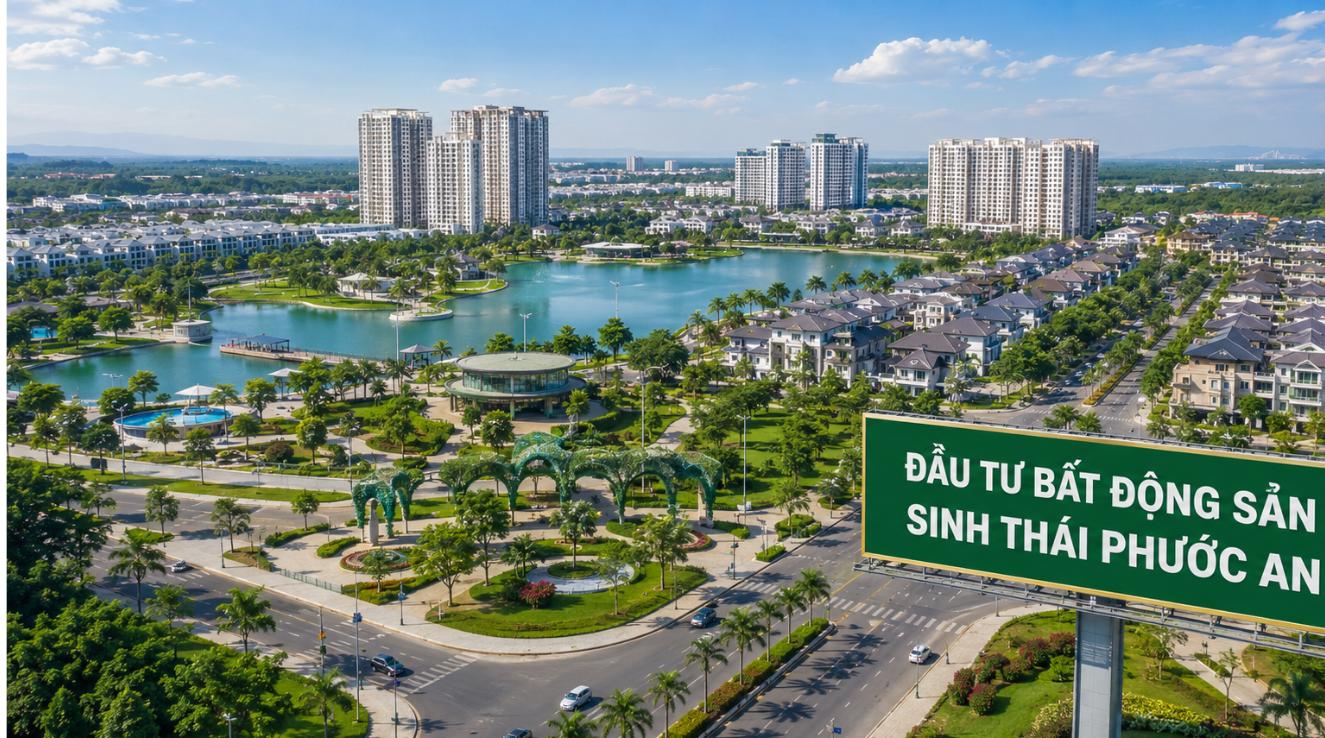 Đầu tư bất động sản sinh thái Phước An Đồng Nai - toàn cảnh khu đô thị