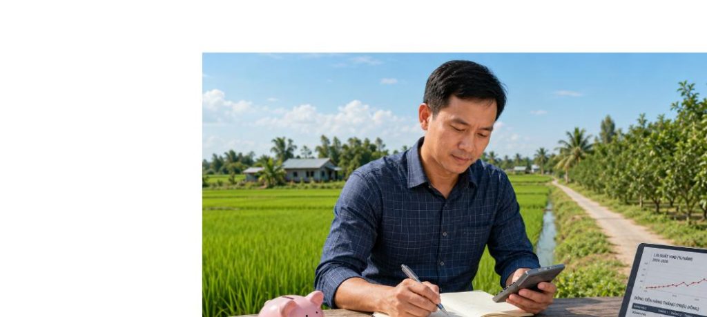 Đầu tư đất nông nghiệp 2026 - tư duy dòng tiền và quản trị rủi ro trong chu kỳ lãi suất cao