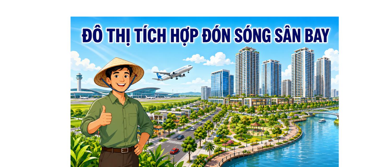 Đô thị tích hợp đón sóng sân bay Long Thành khu Đông TP.HCM