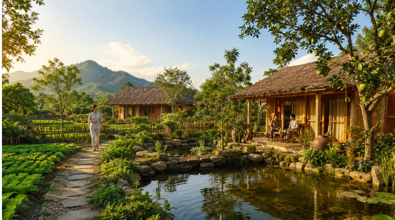 Homestay farmstay trên đất nông nghiệp theo Luật Đất đai 2024