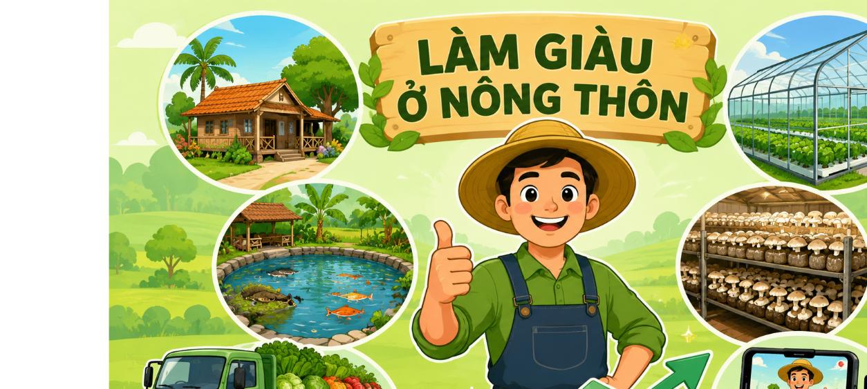 Làm giàu ở nông thôn - 11 mô hình kinh doanh hiệu quả tại quê