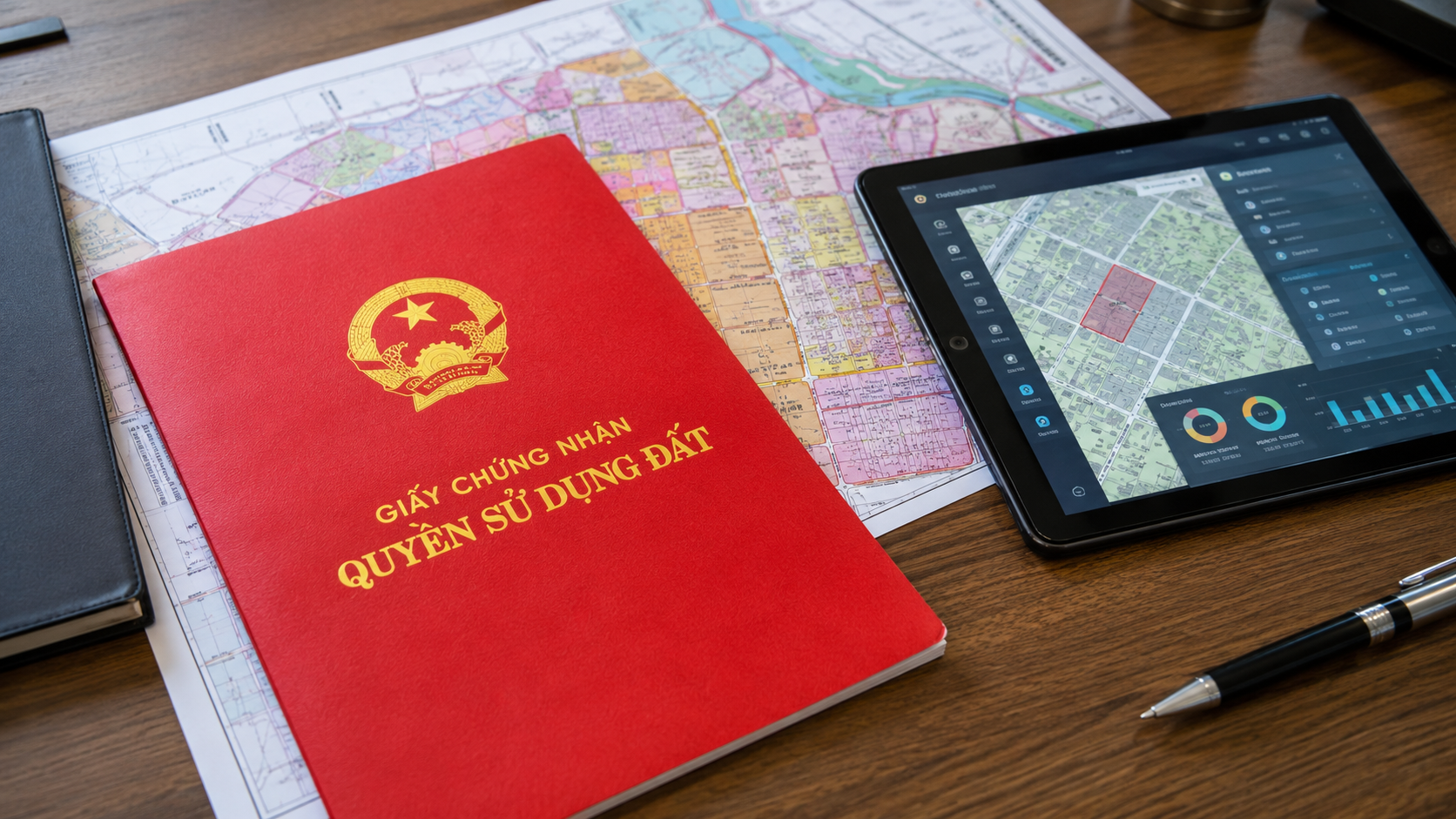 Sổ đỏ quyền sử dụng đất nông nghiệp và dữ liệu quy hoạch số hóa