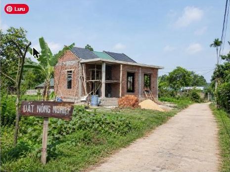Xây nhà trên đất nông nghiệp, đất vườn ở nông thôn Việt Nam