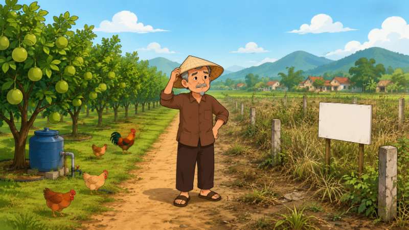 Minh hoạ luật đất đai mới nhất: đất có người chăm và đất bỏ hoang ở Đồng Nai