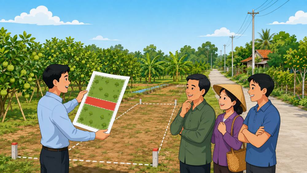 Minh họa 12 cách gỡ khi đất dính quy hoạch bán chậm ở Đồng Nai