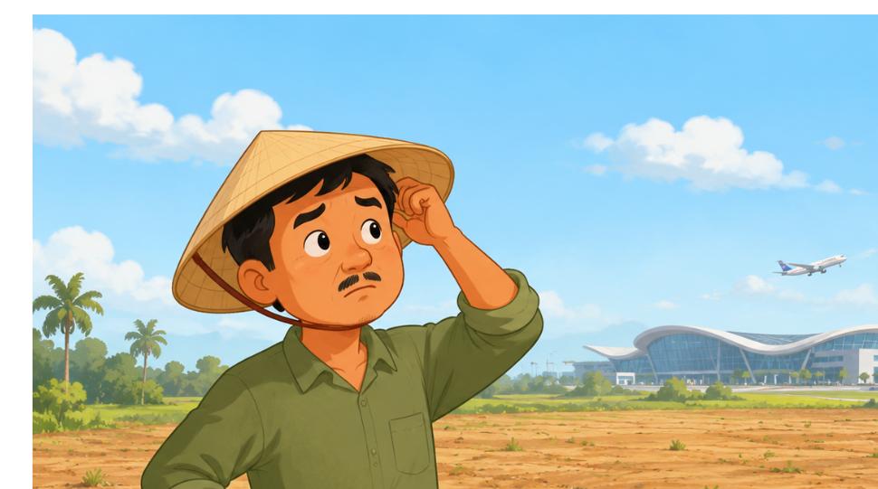 Bác nông dân cân nhắc đầu tư bất động sản quanh sân bay Long Thành Đồng Nai