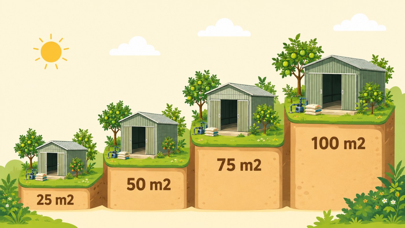 Hạn mức diện tích xây dựng trên đất nông nghiệp tại Đồng Nai từ 25 đến 100 m2