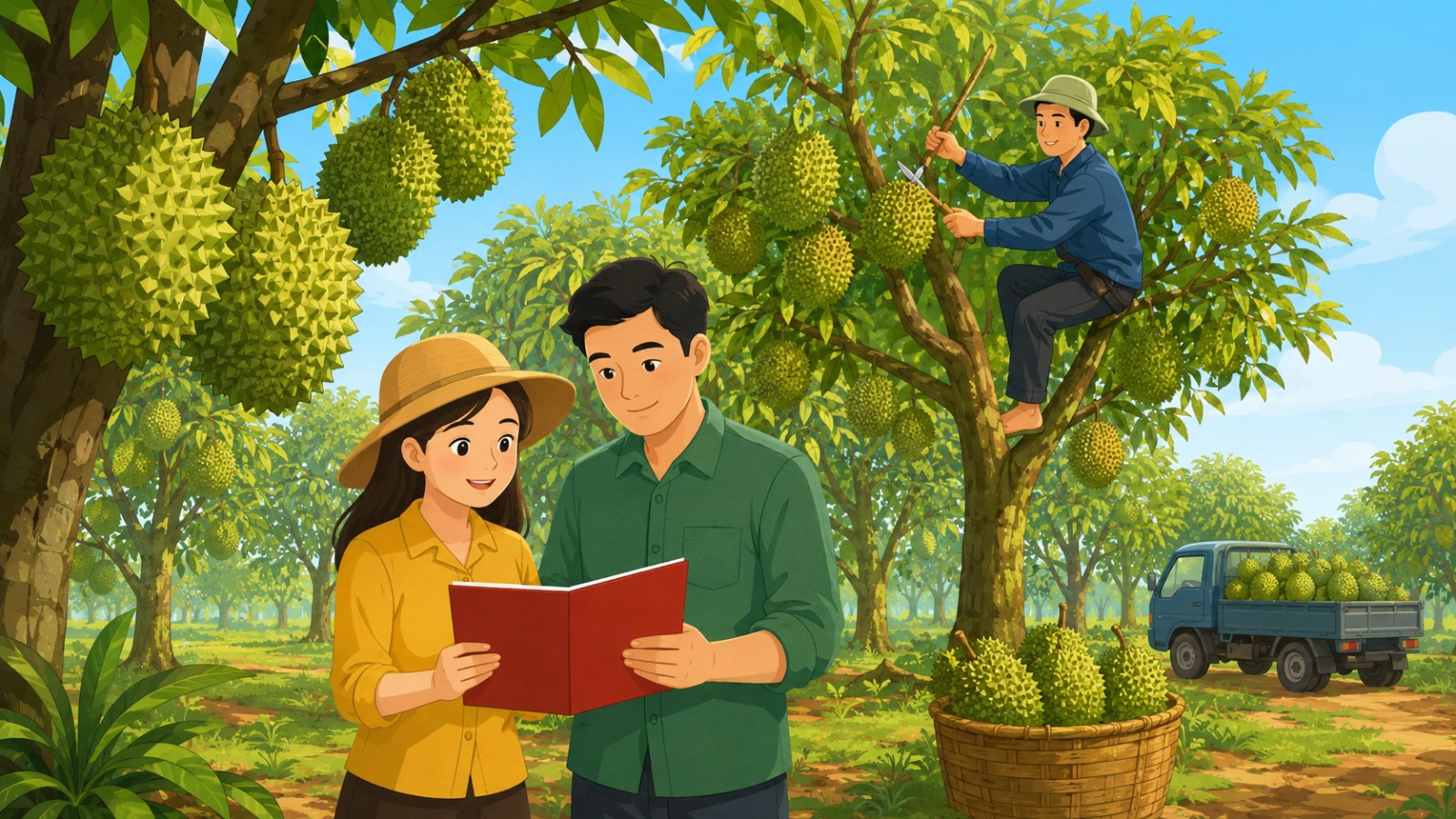 Minh họa cần kiểm tra gì khi mua đất trồng cây lâu năm ở Đồng Nai