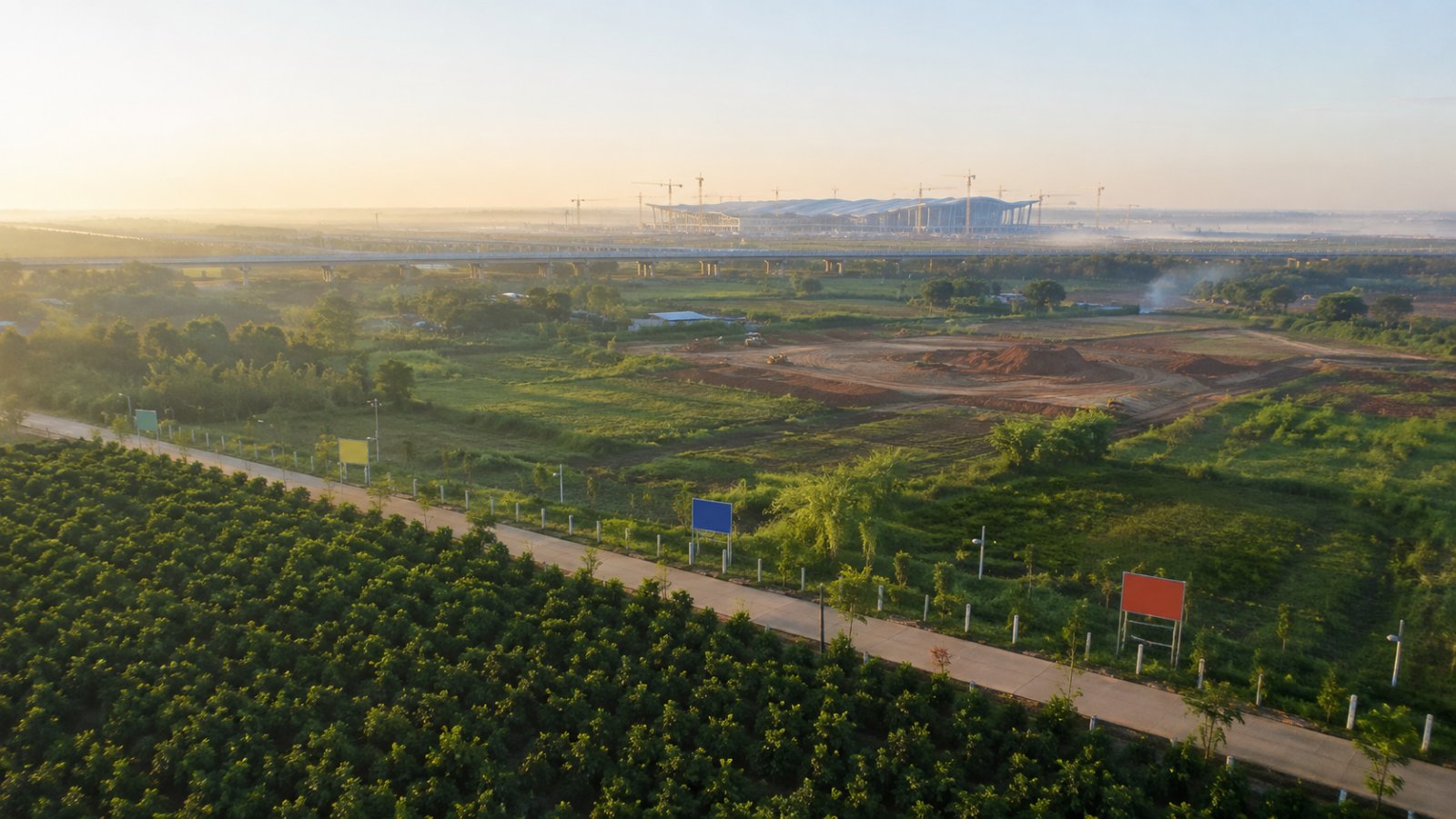 Thị trường bất động sản Long Thành nhìn từ vườn cây ven sân bay Đồng Nai