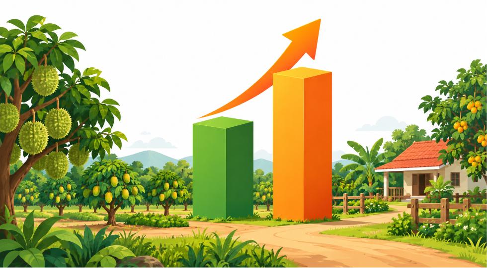 Minh hoạ bảng giá đất Đồng Nai 2026 - cột giá nhà nước thấp hơn cột giá thị trường